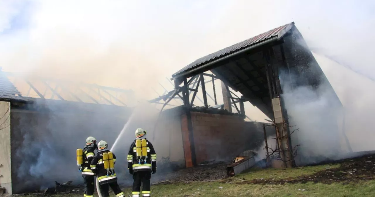 NÖ: Gefährliche Brände hielten die Feuerwehren auf Trab