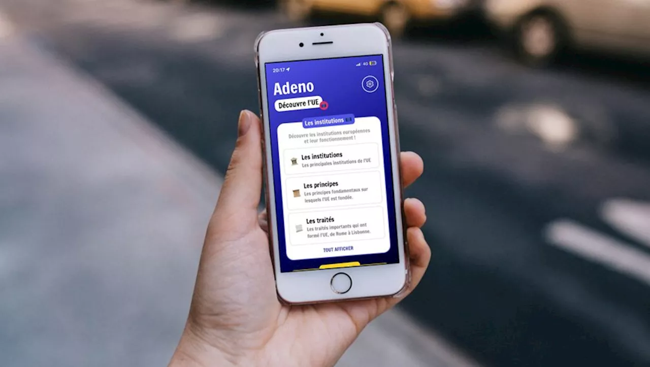 Elections européennes : les Engagés lancent une application pour mieux connaître l’Europe