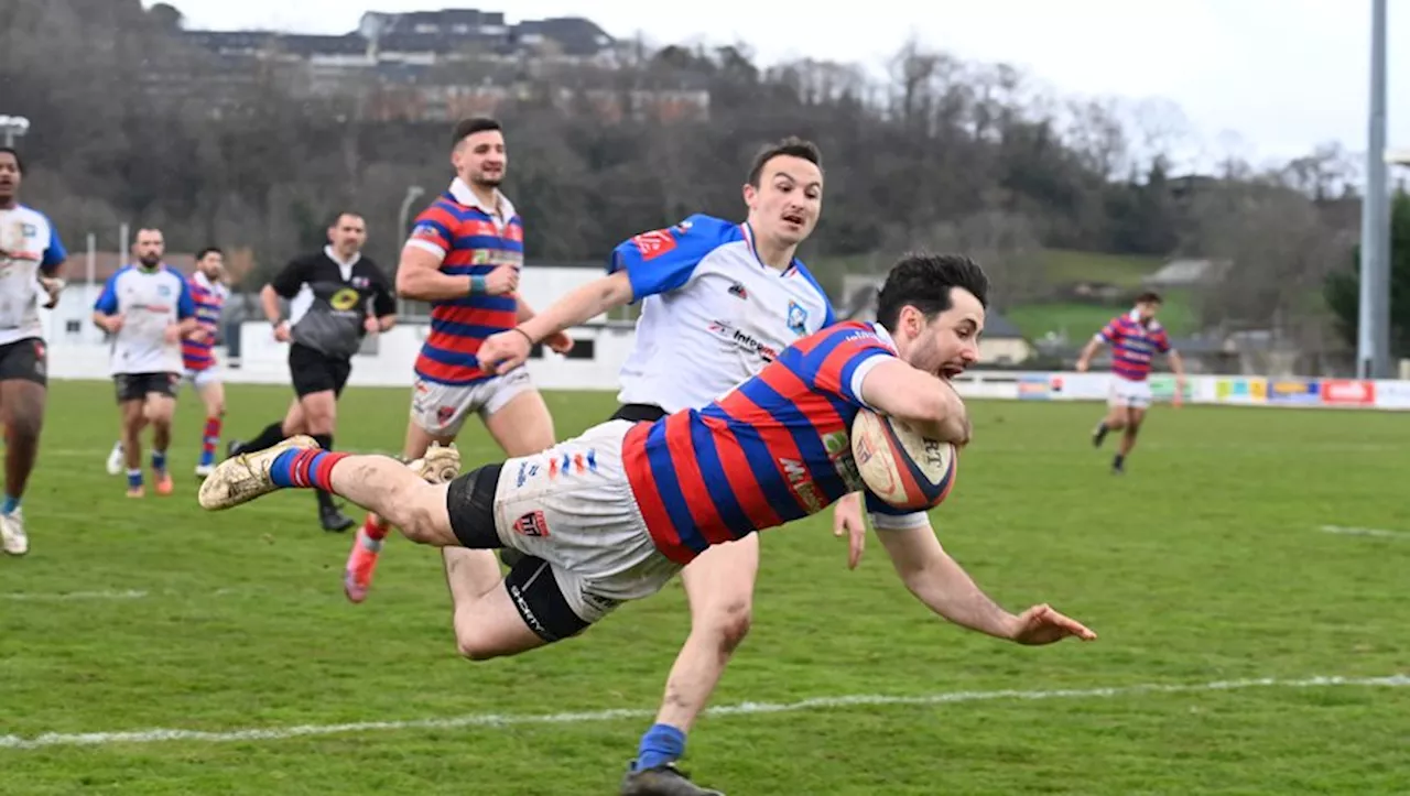 Rugby (Fédérale 2) : Lourdes impose son jeu dans le 2e acte et bat l'EAB XV