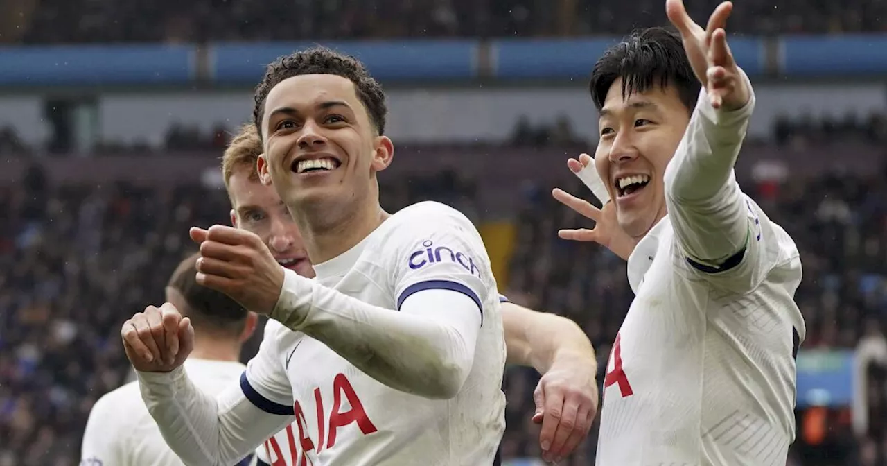 Tottenham aplasta a Aston Villa y sueña con la Liga de Campeones