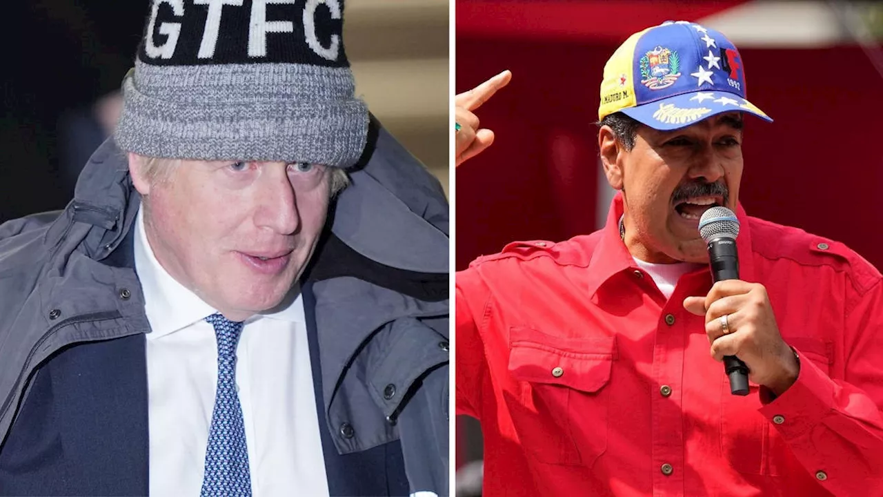 Boris Johnson flew to Venezuela for secret talks with president Nicolas Maduro