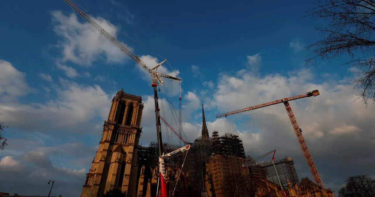 La charpente de la nef de Notre-Dame de Paris est achevée