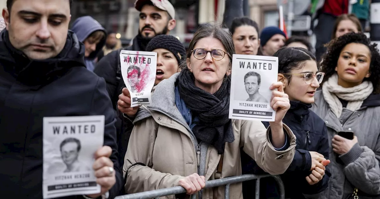 Pays-Bas : Manifestation contre la présence du président israélien au musée de l'Holocauste