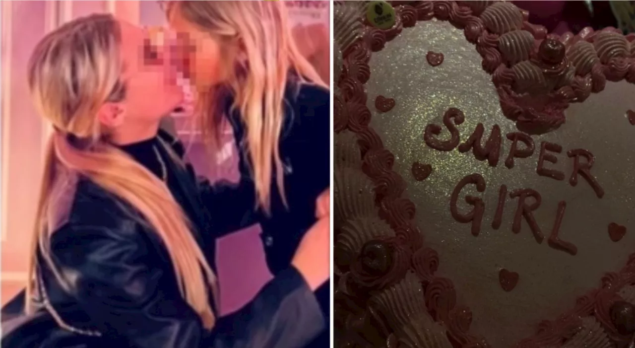 Isabel Totti, festa di compleanno show a 8 anni. Stile total pink Barbie: «Super girl»