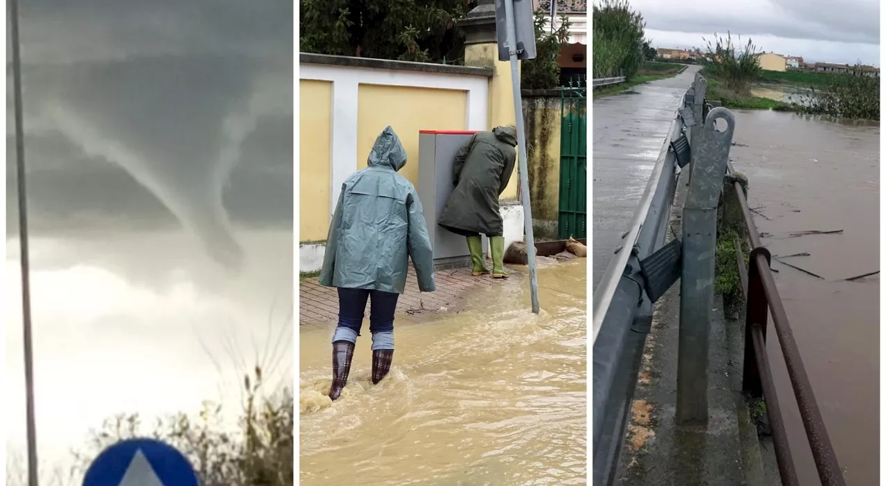 Maltempo: in Liguria persone isolate dalle frane, strade interrotte e pericolo valanghe in Piemonte, evacuazio