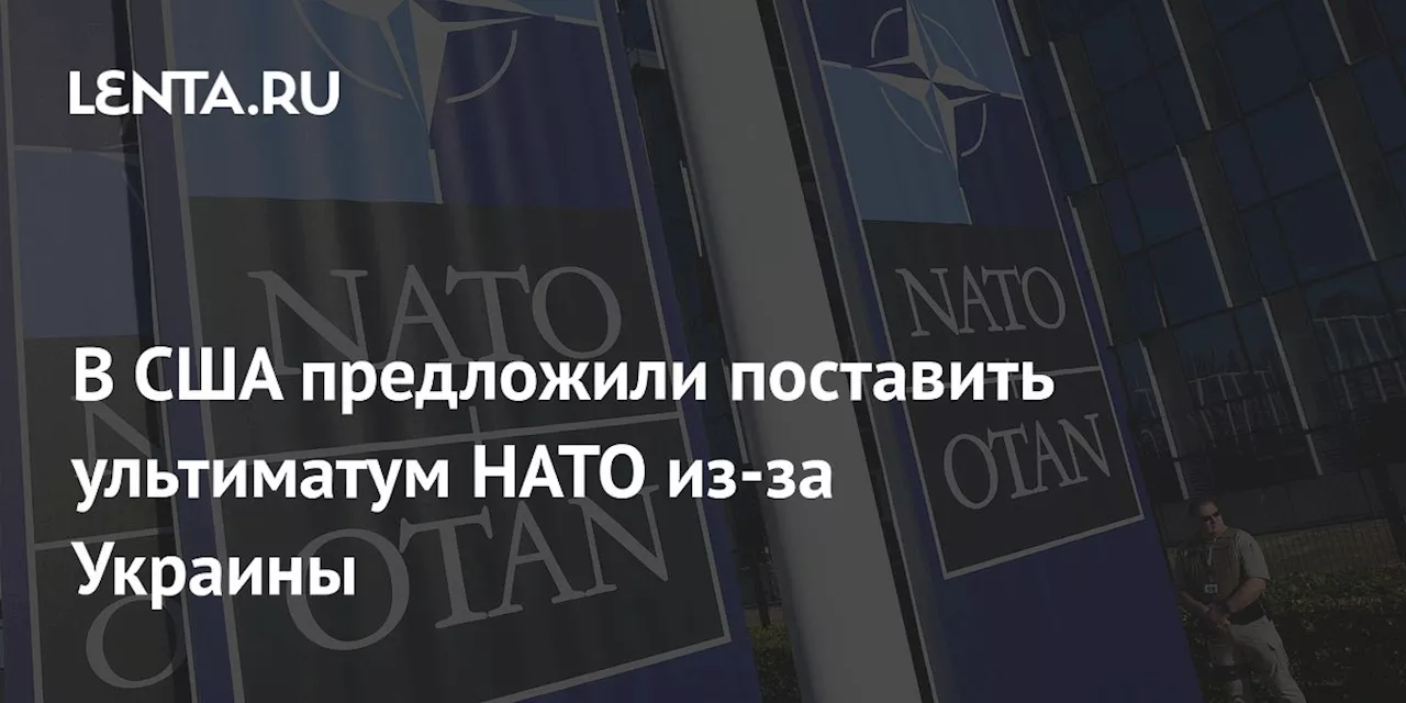 В США предложили поставить ультиматум НАТО из-за Украины