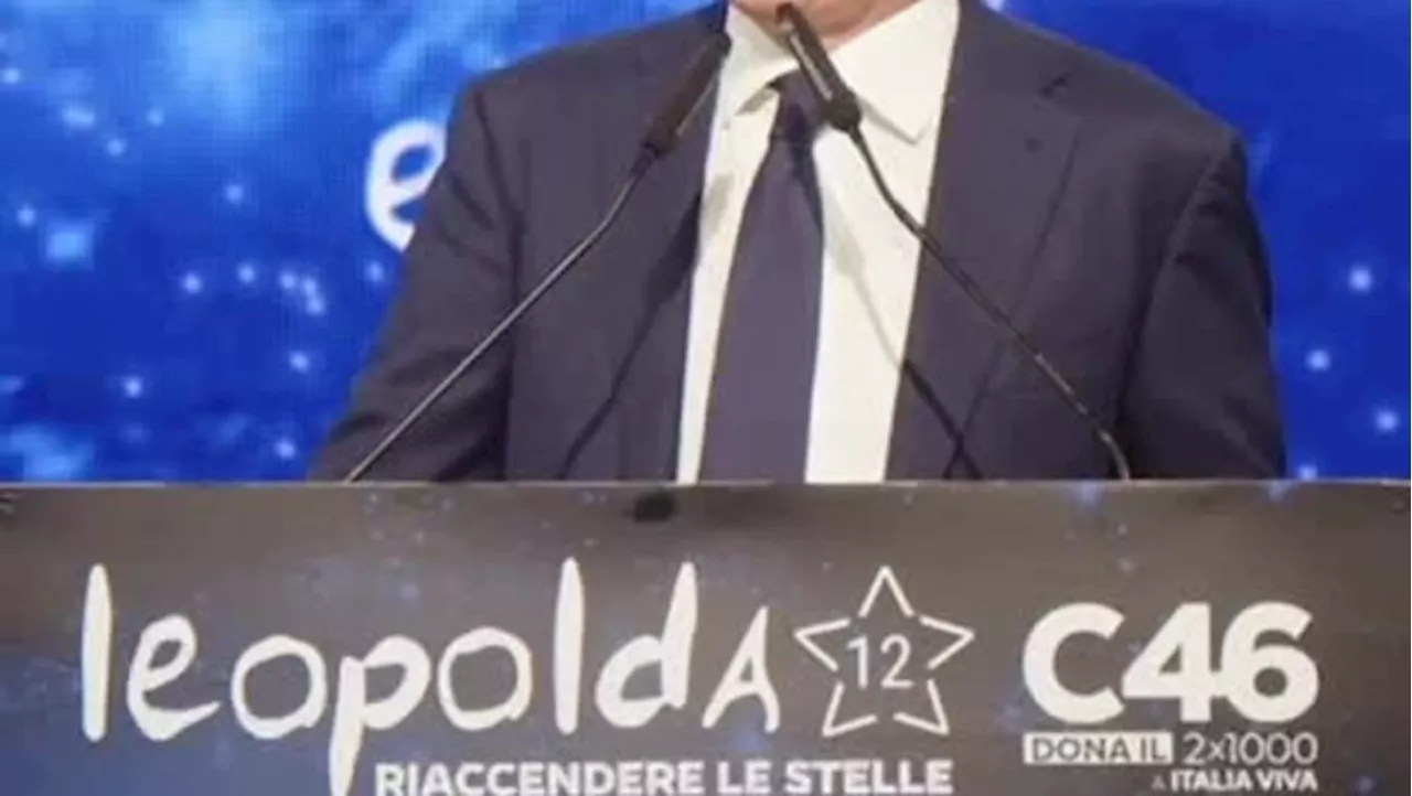 Renzi alla Leopolda: &#034;Von der Leyen non va rieletta&#034;