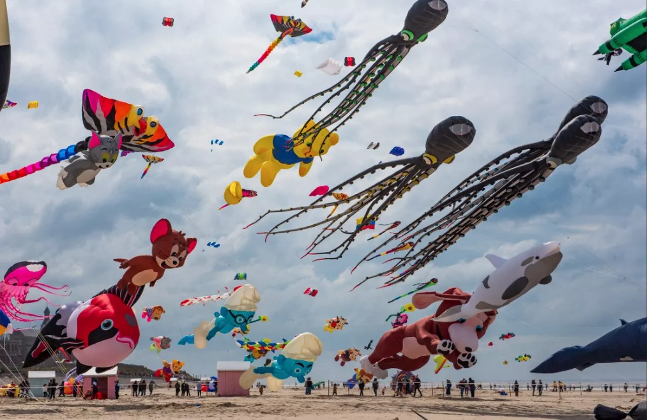 Rencontres internationales de cerfs-volants à Berck : un magnifique programme et des nouveautés