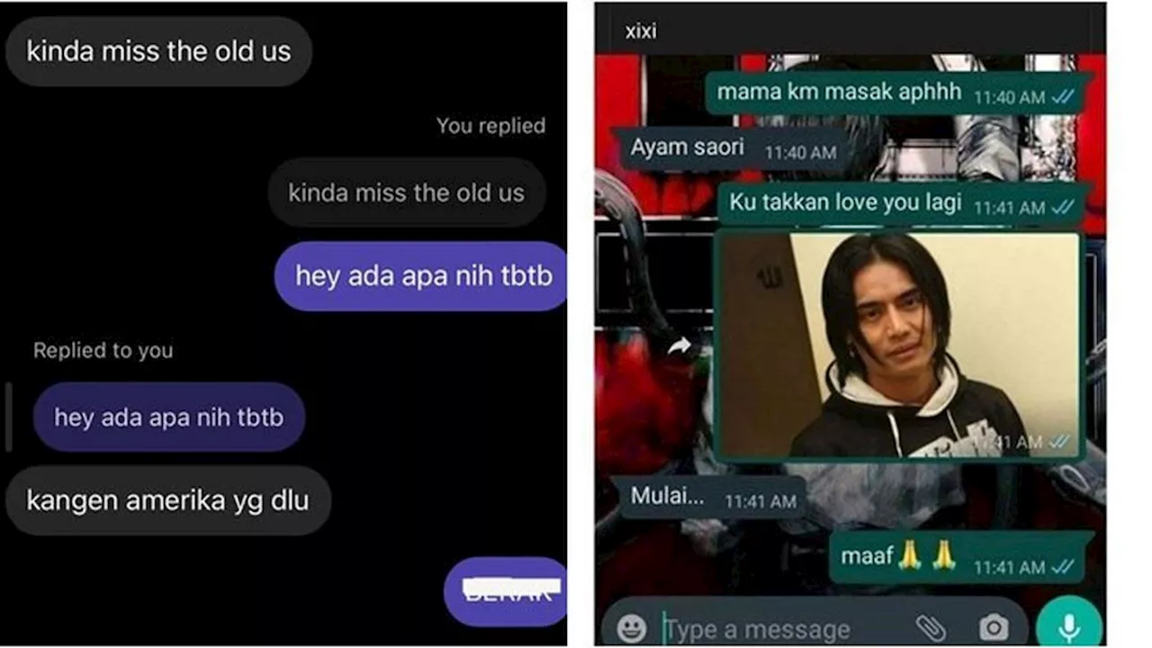 10 Chat Lucu Orang dengan Pacarnya Bikin Gagal Romantis