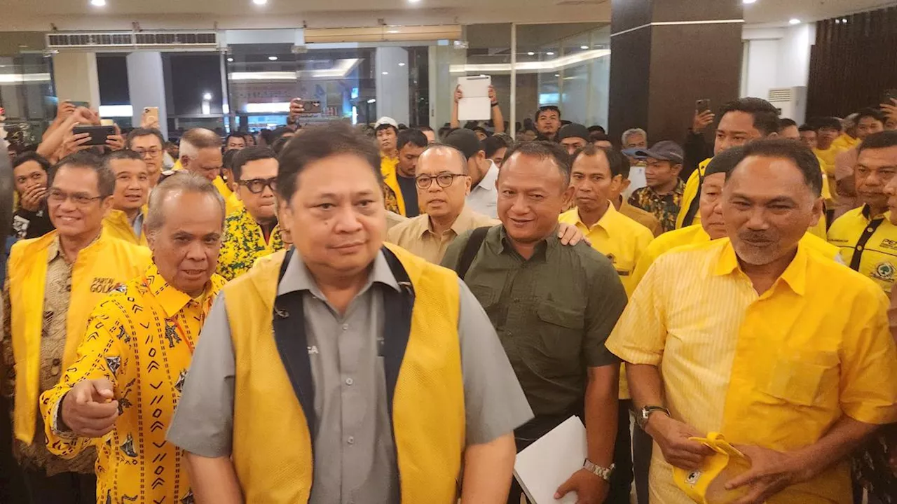 Dipimpin Airlangga, Golkar Gelar Rapat soal Evaluasi Hasil Pemilu 2024