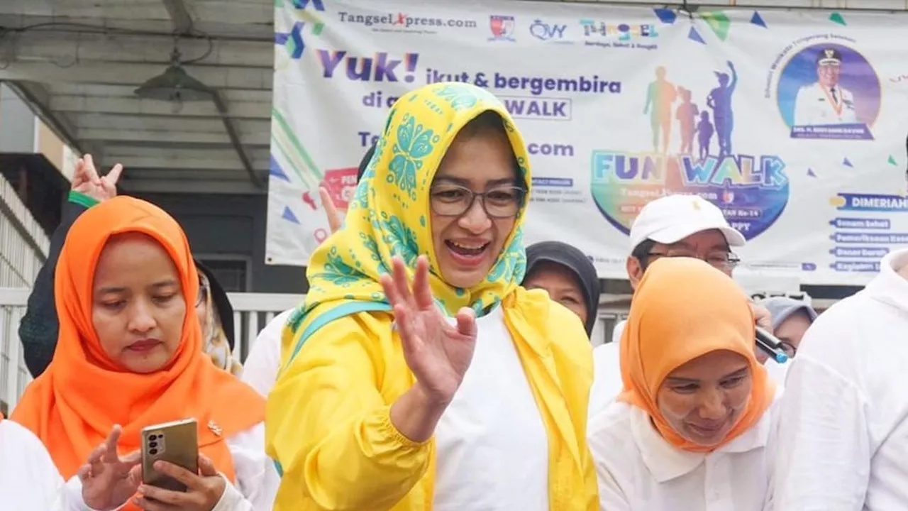 Eks Wali Kota Tangsel Airin Rachmi Diany Raih Suara Tertinggi Caleg DPR Golkar