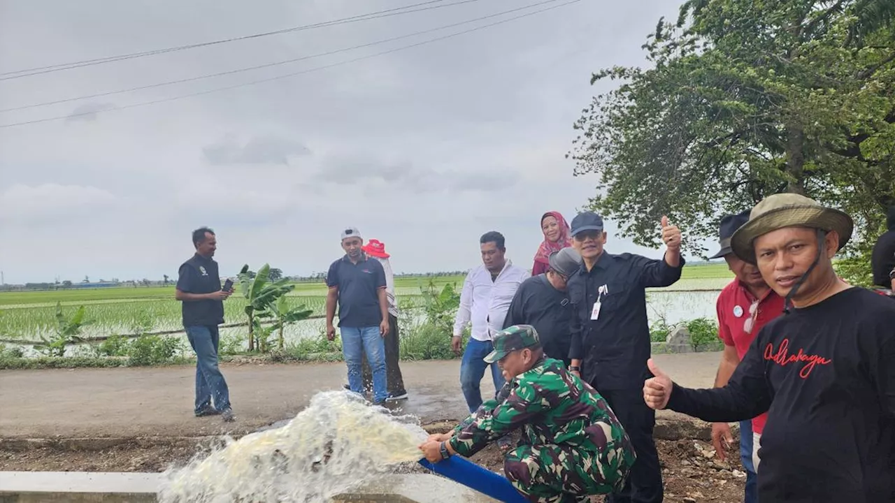 Optimalkan Masa Tanam Padi, Kementan Berikan Bantuan Irigasi Perpompaan untuk Petani Indramayu