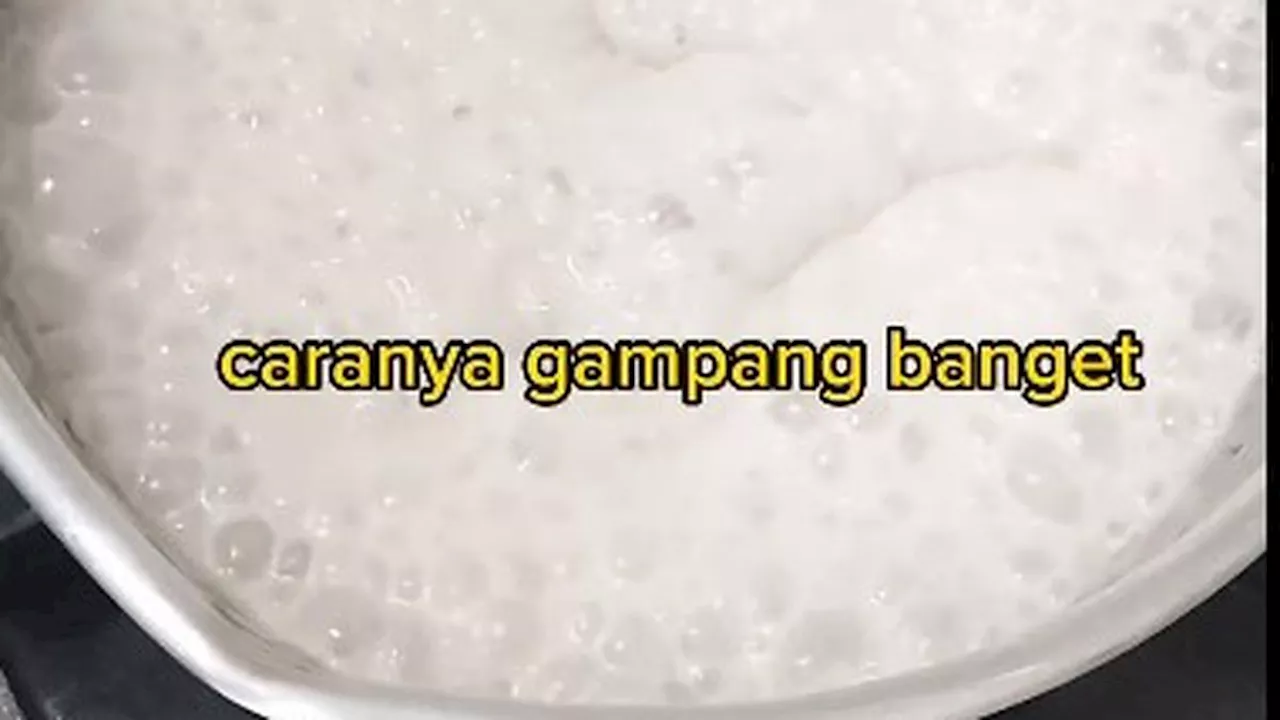 Tanpa Daun Pisang, Ini Cara Mengatasi Santan Pecah dengan Satu Alat Sederhana