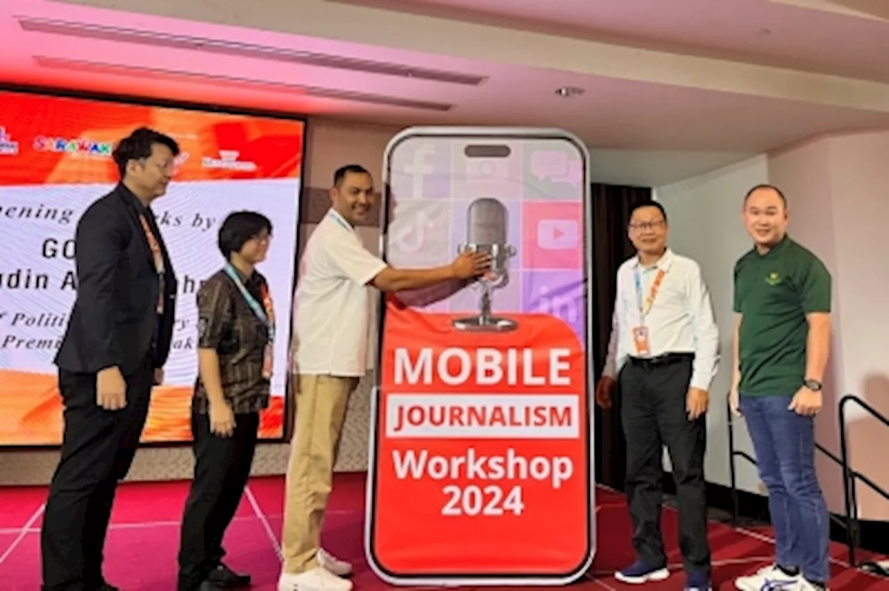 Mobile Journalism Workshop equips Sibu journalists with storytelling skills, says chairperson