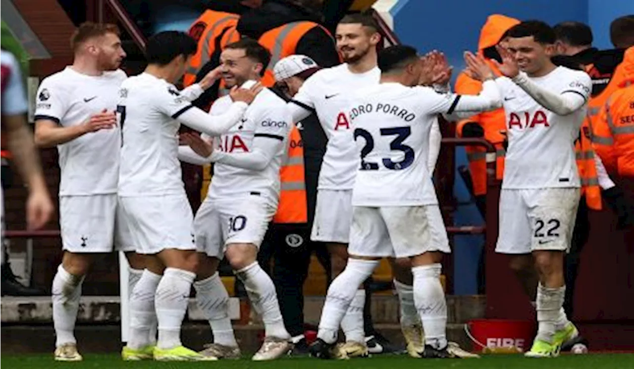 Aston Villa vs Tottenham Hotspurs Menang Besar Spurs Dekati Peringkat Empat Liga Primer Inggris