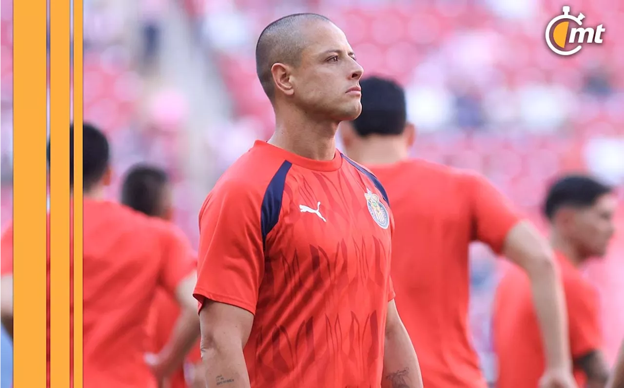 Chicharito Hernández da la cara tras mal momento que vive Chivas