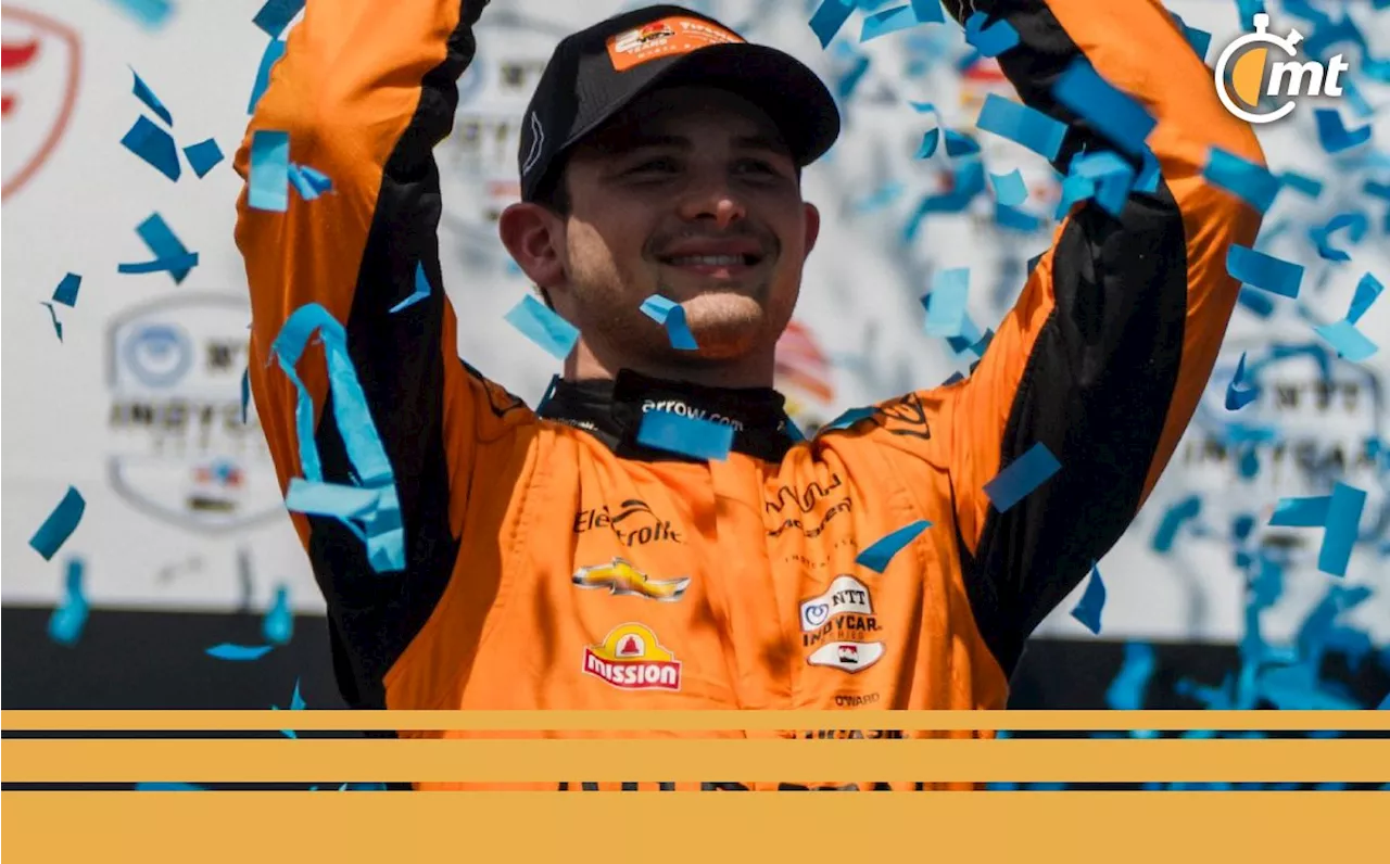 Patricio O'Ward logra podio en la primera fecha de la IndyCar Series