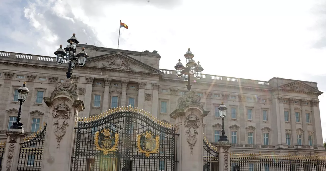 Armed police swoop on Buckingham Palace after car smashes into gates