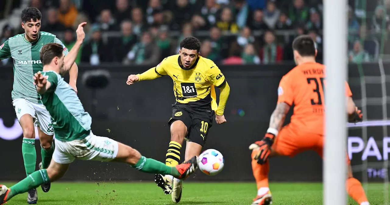 Jadon Sancho scores first goal since Man Utd exit after private meeting