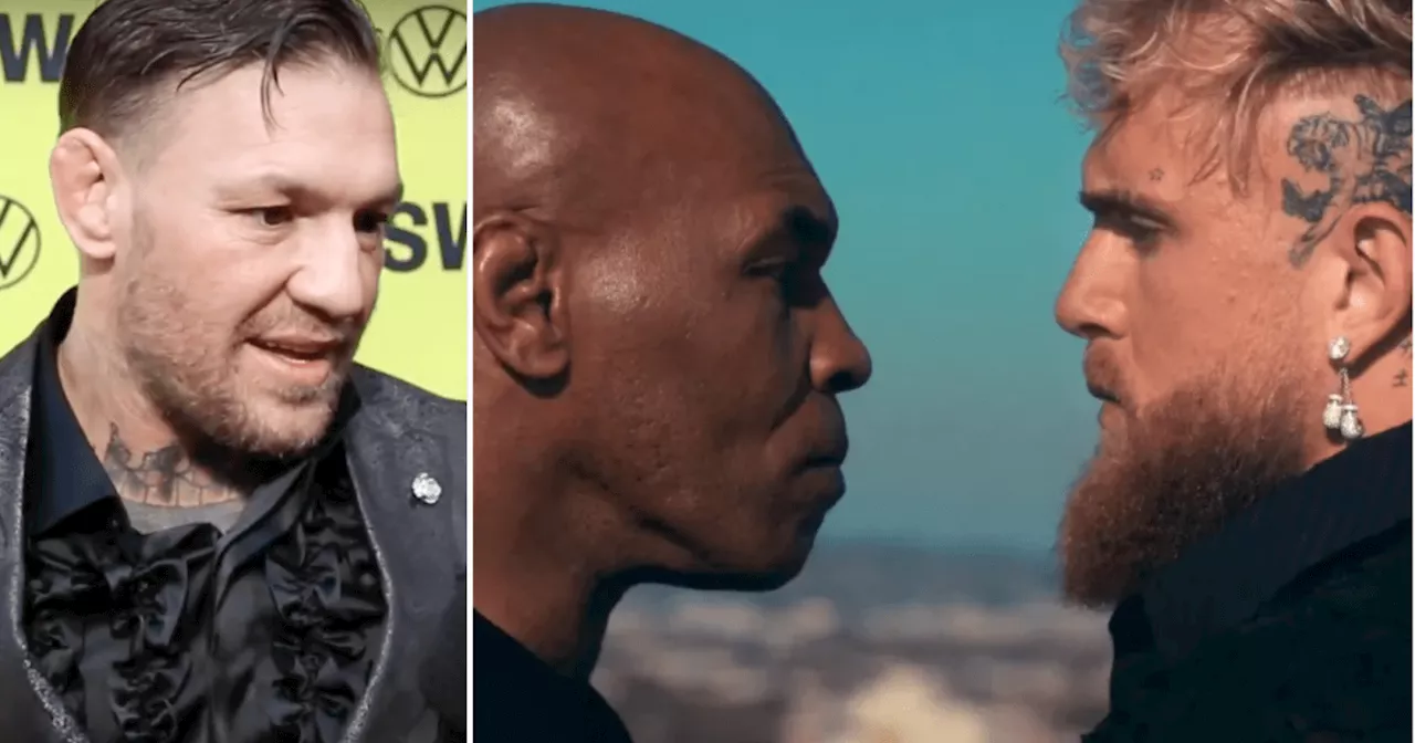 Conor McGregor questions 'strange' Mike Tyson v Jake Paul fight