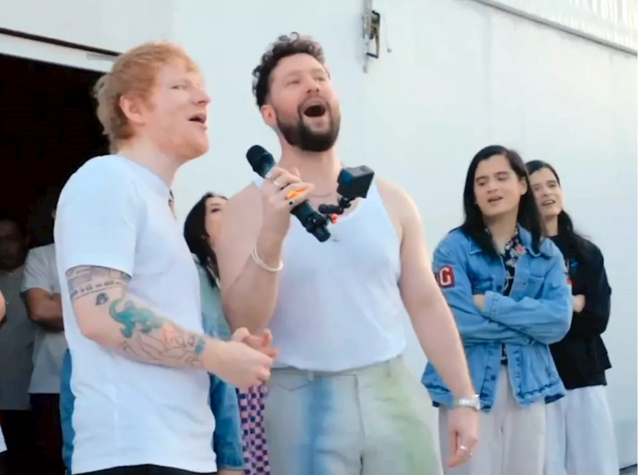 #ANONGBALITA Ed Sheeran sings karaoke before Manila concert