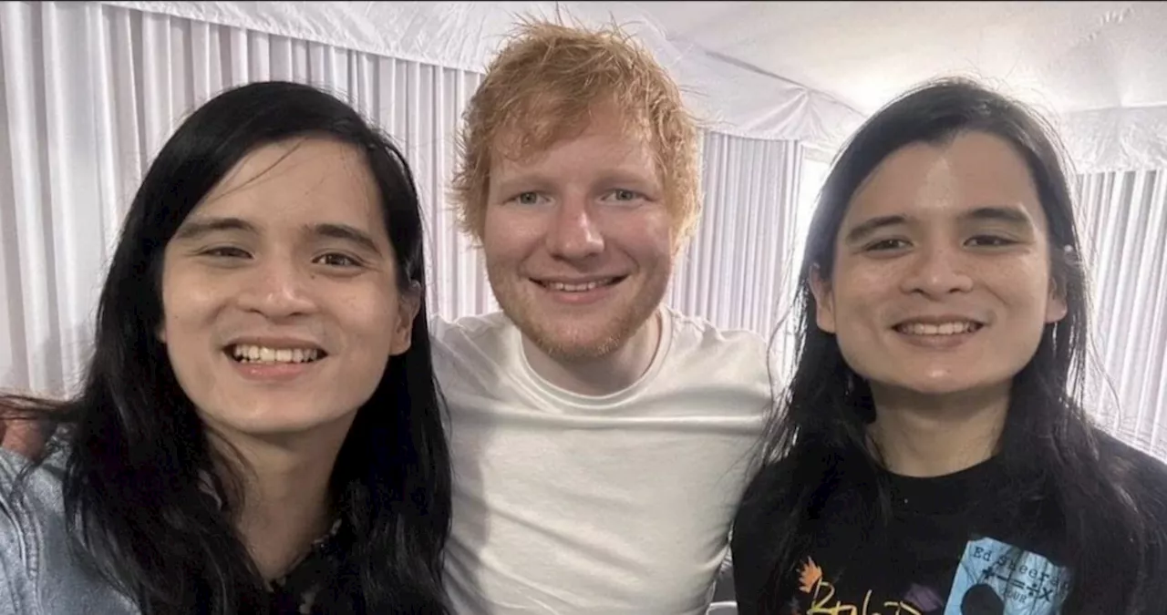 Ben&Ben’s Paolo Benjamin recounts story behind photo with Ed Sheeran