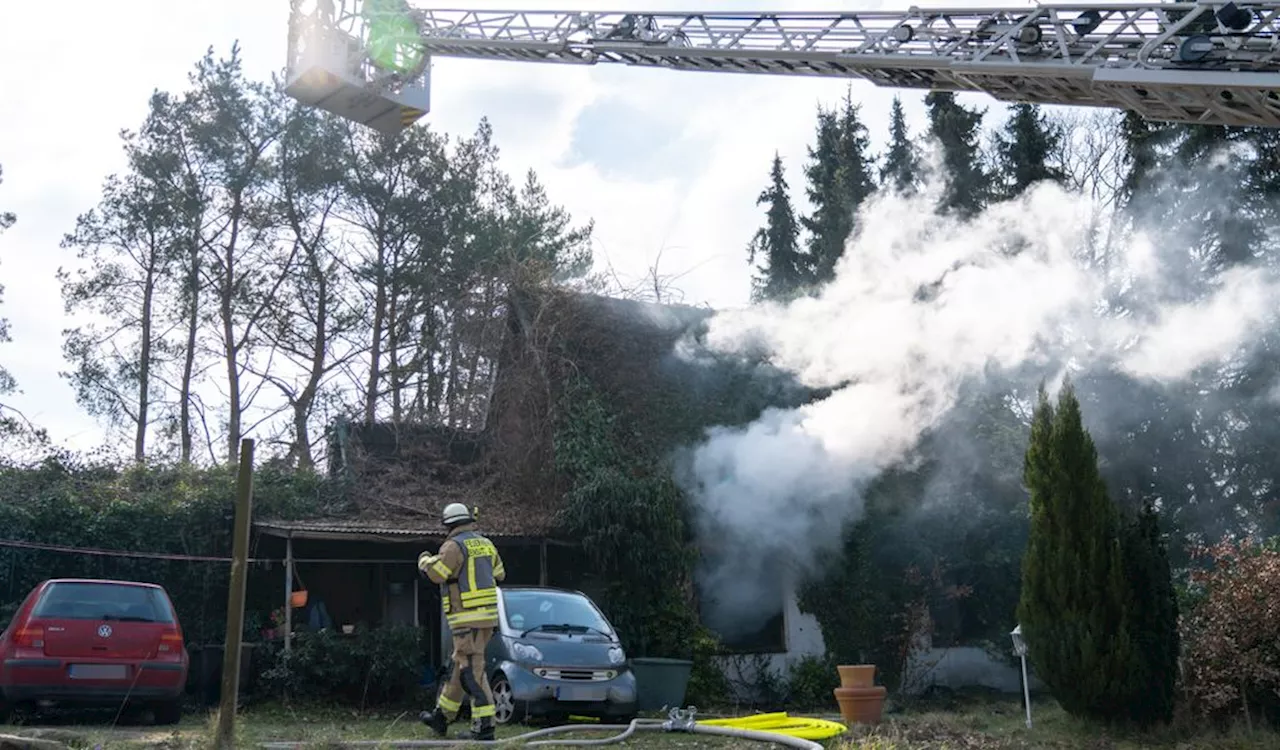 Zwei Männer nach Küchenbrand im Krankenhaus