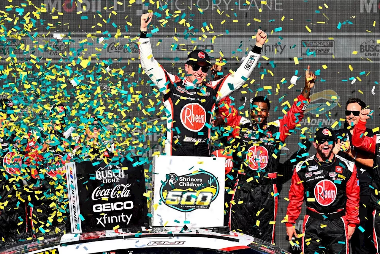 Bell cruises to Phoenix Cup win for Toyota, ends Chevy streak