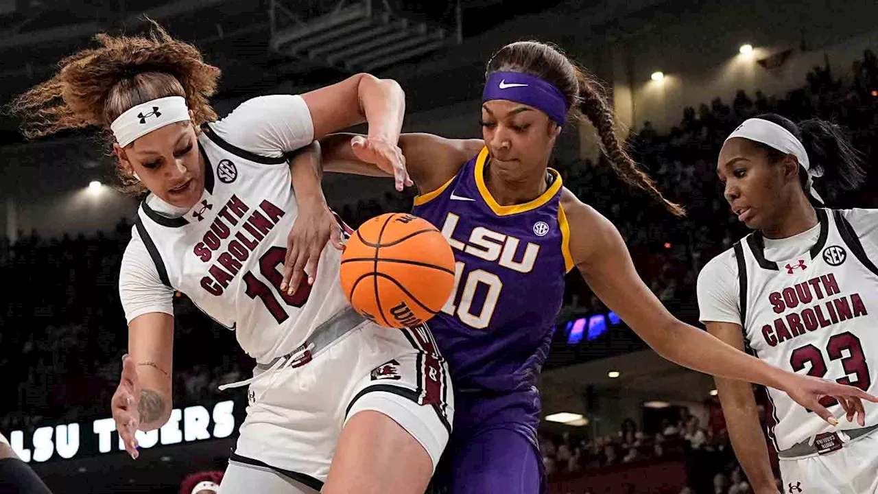 Six ejected after altercation in South Carolina-LSU women's SEC title game