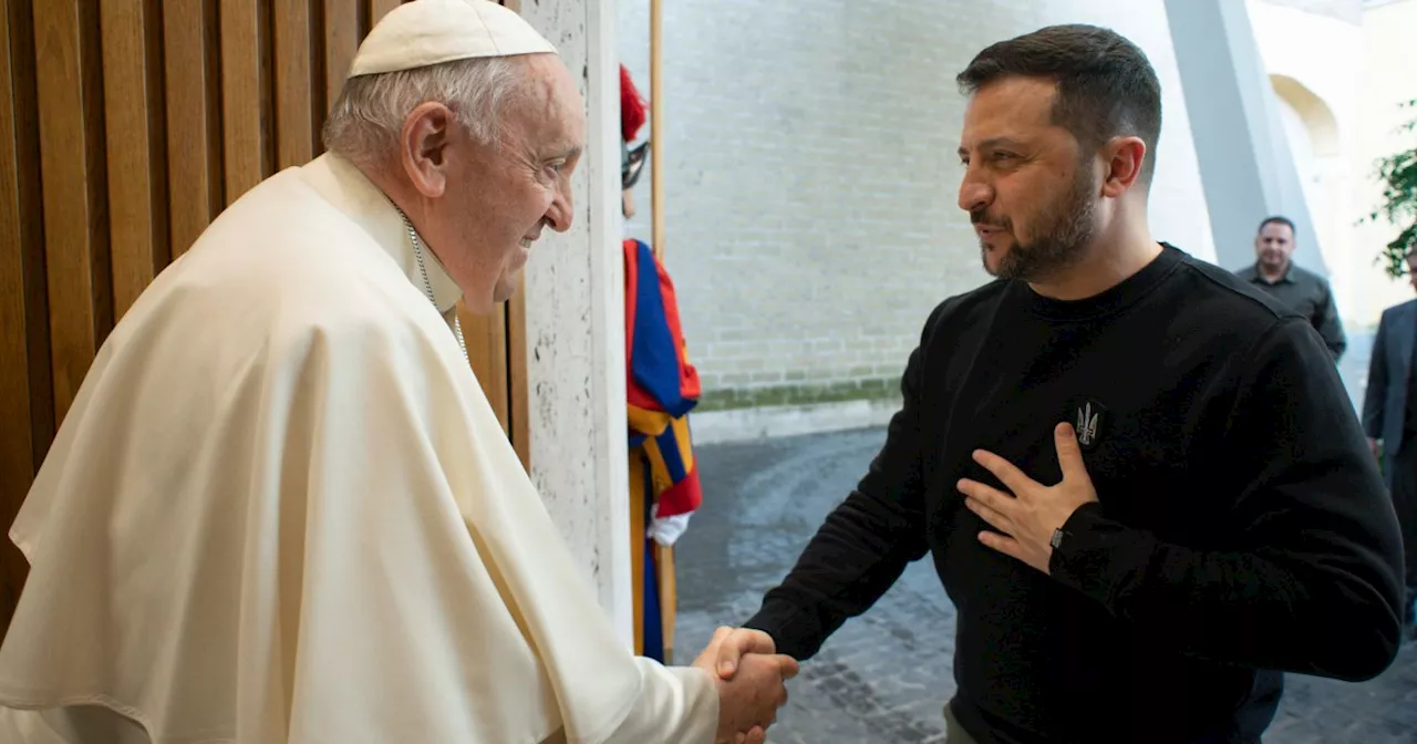 Pope says Ukraine should have ‘courage of the white flag’ and negotiate with Russia