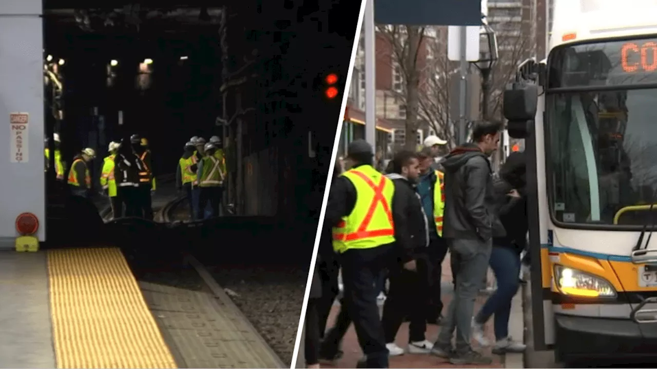 MBTA service resumes on Sunday after derailment, downed wires