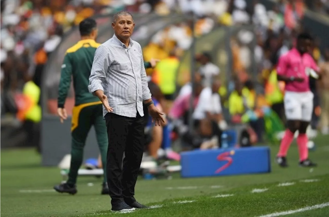 'I don't want them to be mouses': Kaizer Chiefs coach dismisses heated exchange with goalkeeper