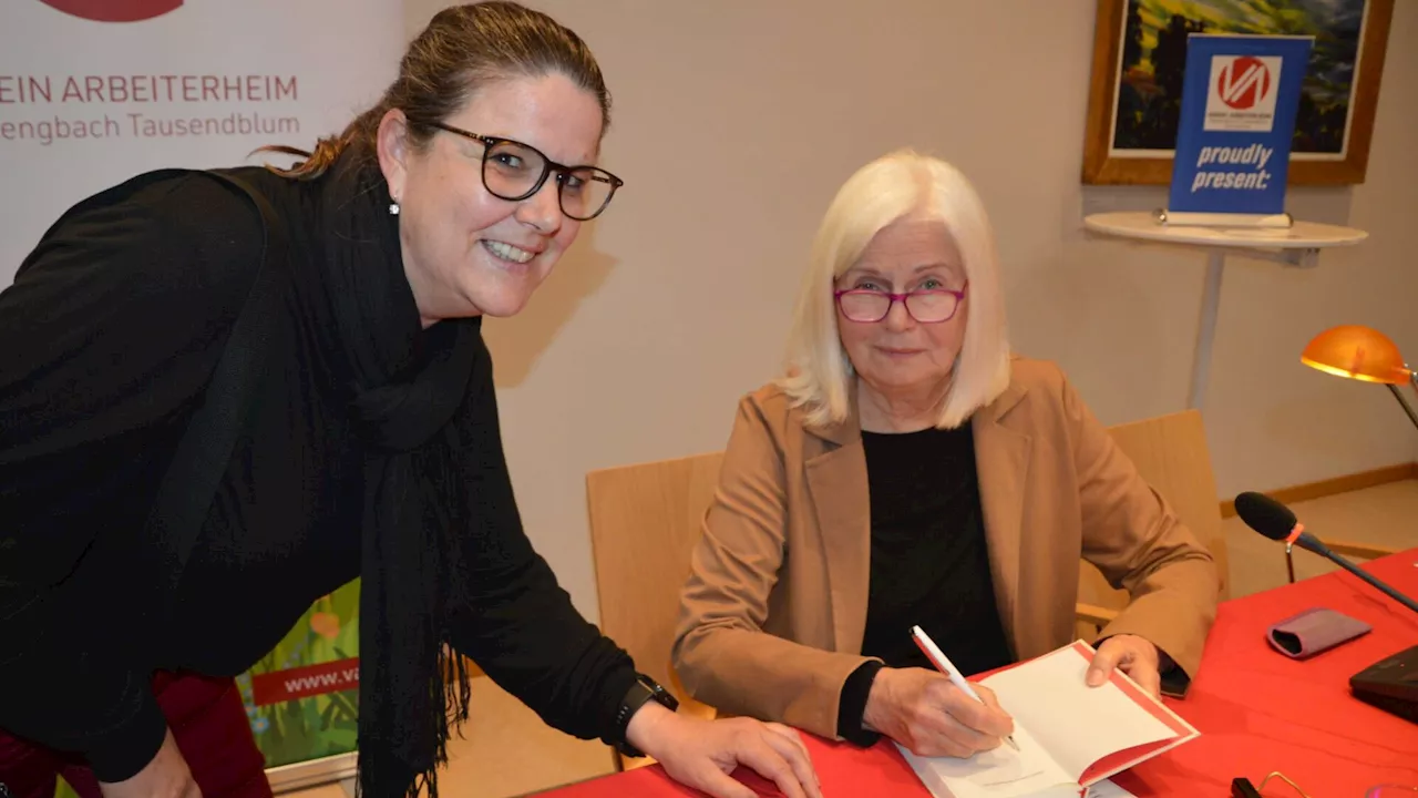 Elfriede Hammerl präsentierte Buch in Neulengbach