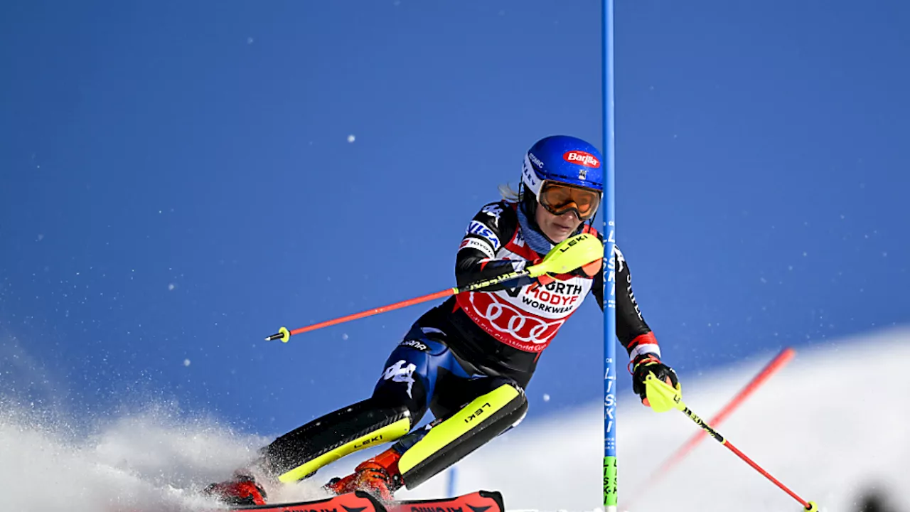 Shiffrin meldet sich mit Bestzeit im Åre-Slalom zurück