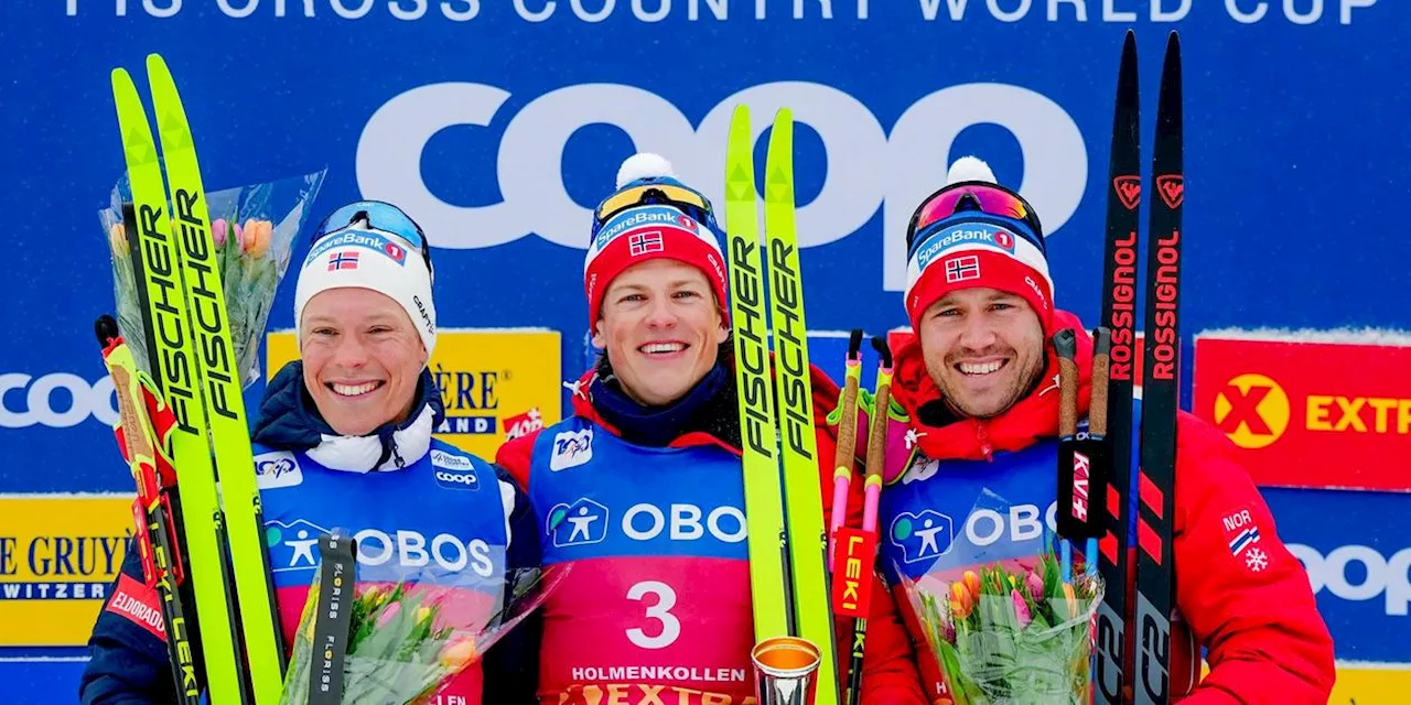 Klaebo gewinnt Langlauf-Klassiker am Holmenkollen