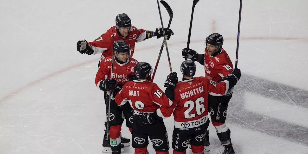 Köln und Mannheim siegen zum Auftakt der DEL-Playoffs