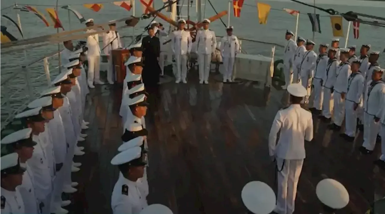 Así fue la ceremonia de ascenso de los suboficiales a bordo del Buque ARC Gloria