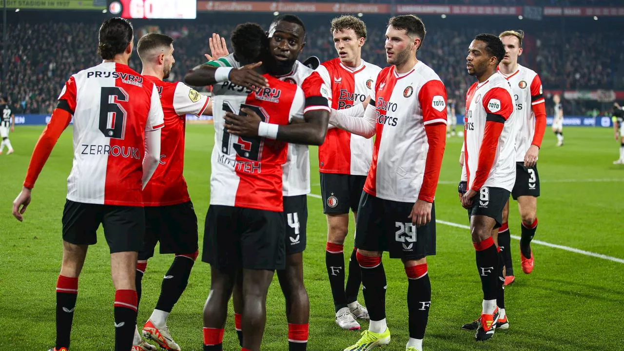 Feyenoord wint na bijna vier maanden weer eens met minimaal drie goals