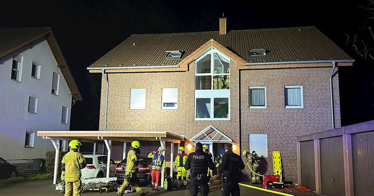 Abendlicher Großeinsatz der Paderborner Feuerwehr im Stadtteil Elsen