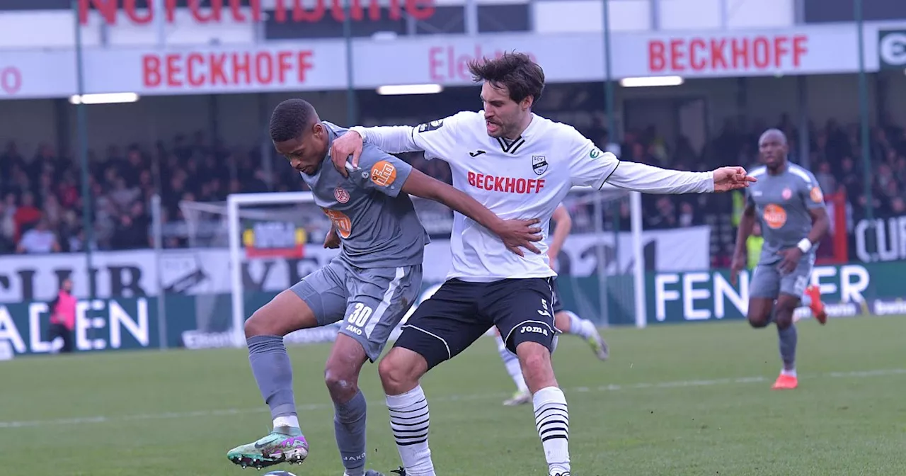 SC Verl bleibt nach 1:1 gegen RW Essen in diesem Jahr ohne Heimsieg