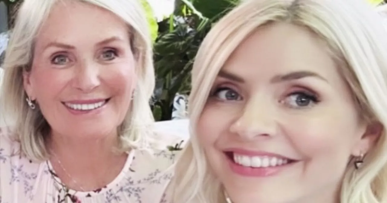 Holly Willoughby looks identical to her 'beautiful' mum as she shares rare snap