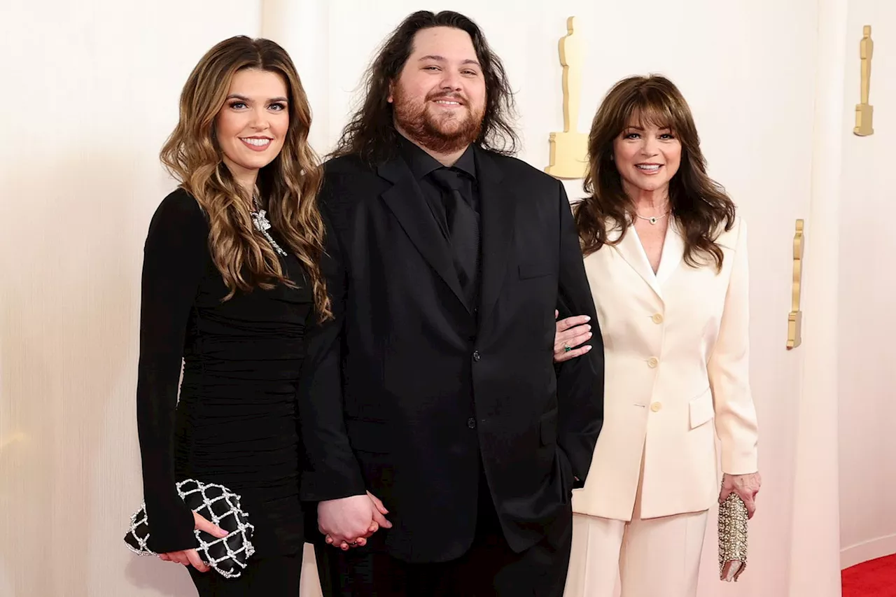 Valerie Bertinelli Rocks Power Suit and Ditches Her Grays with Son Wolfgang Van Halen and His Wife at 2024 Oscars