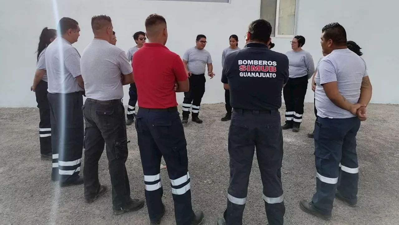 Inicia Bomberos SIMUB Academia 2024 en Guanajuato