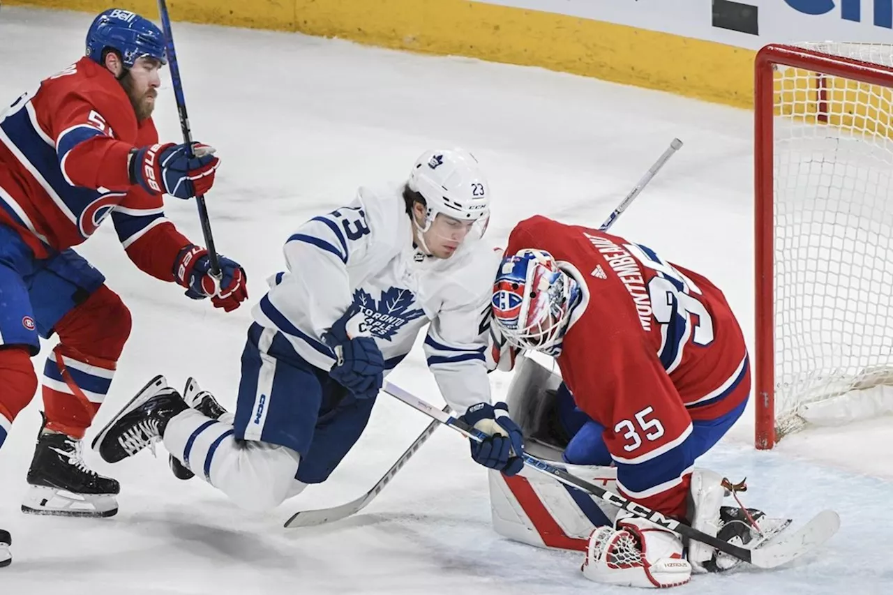 Maple Leafs get depth contributions in 3-2 win over Canadiens