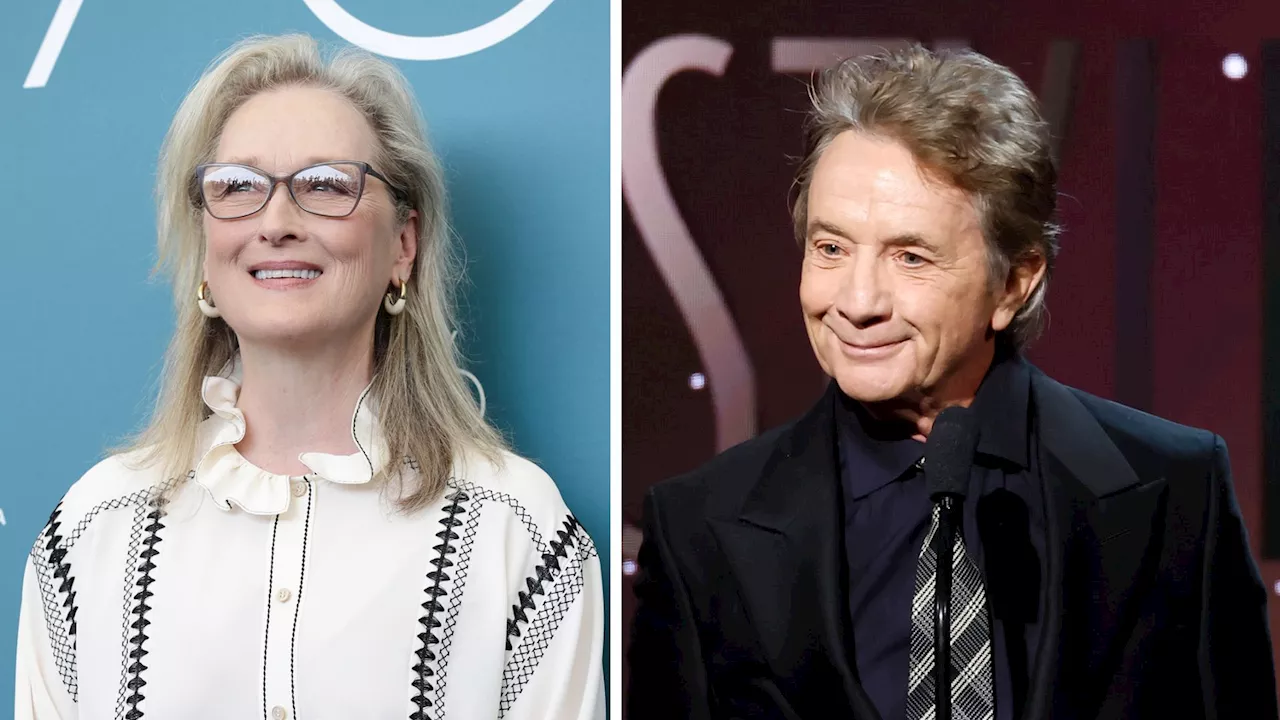 Total aufgeregt: Meryl Streep machte Martin Short nervös!