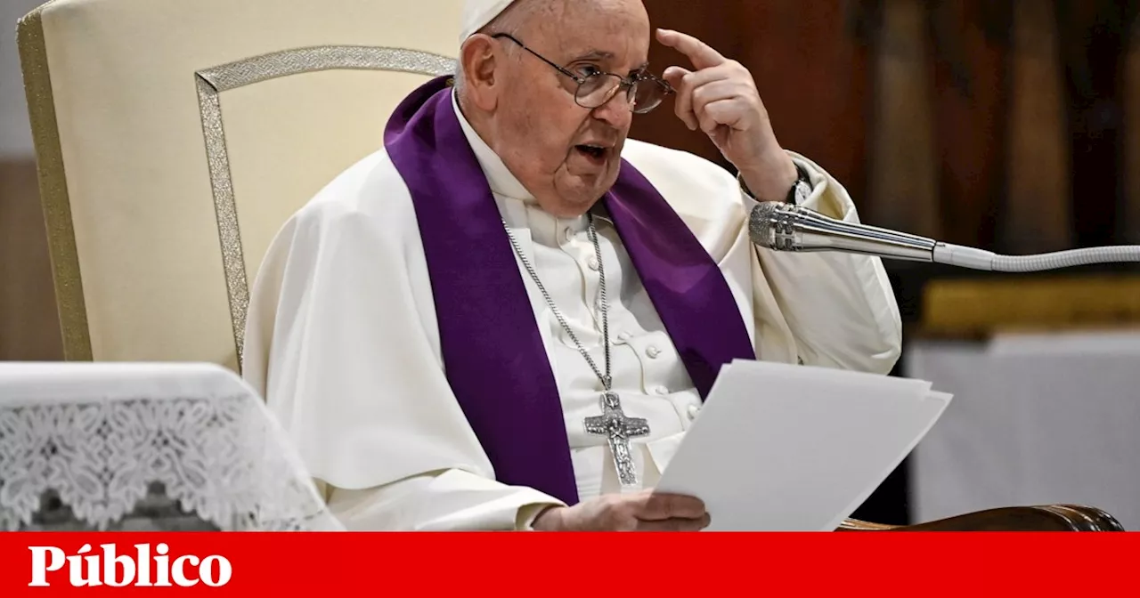 Papa Francisco pede à Ucrânia que tenha “a coragem da bandeira branca e de negociar”