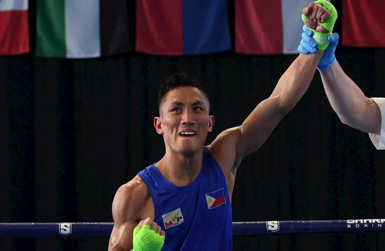 Ladon inches closer to Paris berth, Marvin also advances in Olympic boxing qualifier