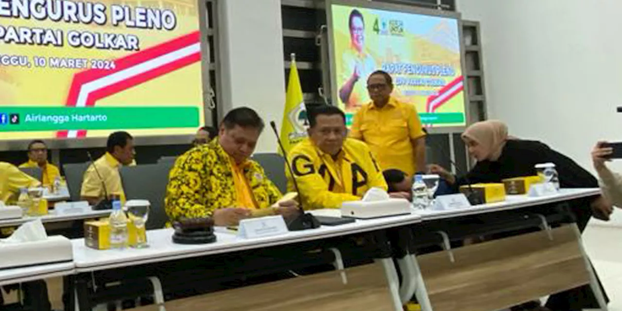 Golkar Gelar Pleno Evaluasi Hasil Pemilu 2024