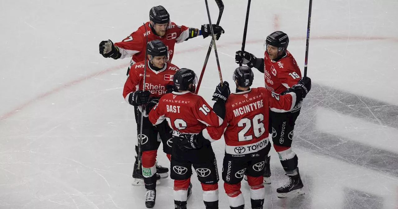 DEL: Kölner Haie und Adler Mannheim gewinnen zum Auftakt der Playoffs