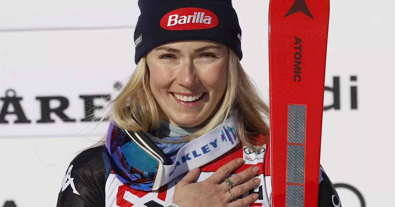 Ski Alpin-Weltcup 23/24 Mikaela Shiffrin feiert triumphales Comeback​